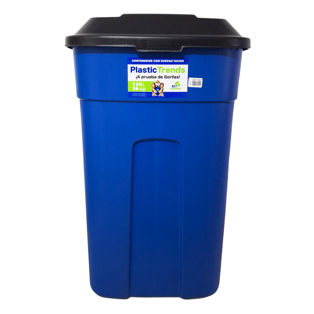Contenedor Con Ruedas Tacho 135 LT Azul