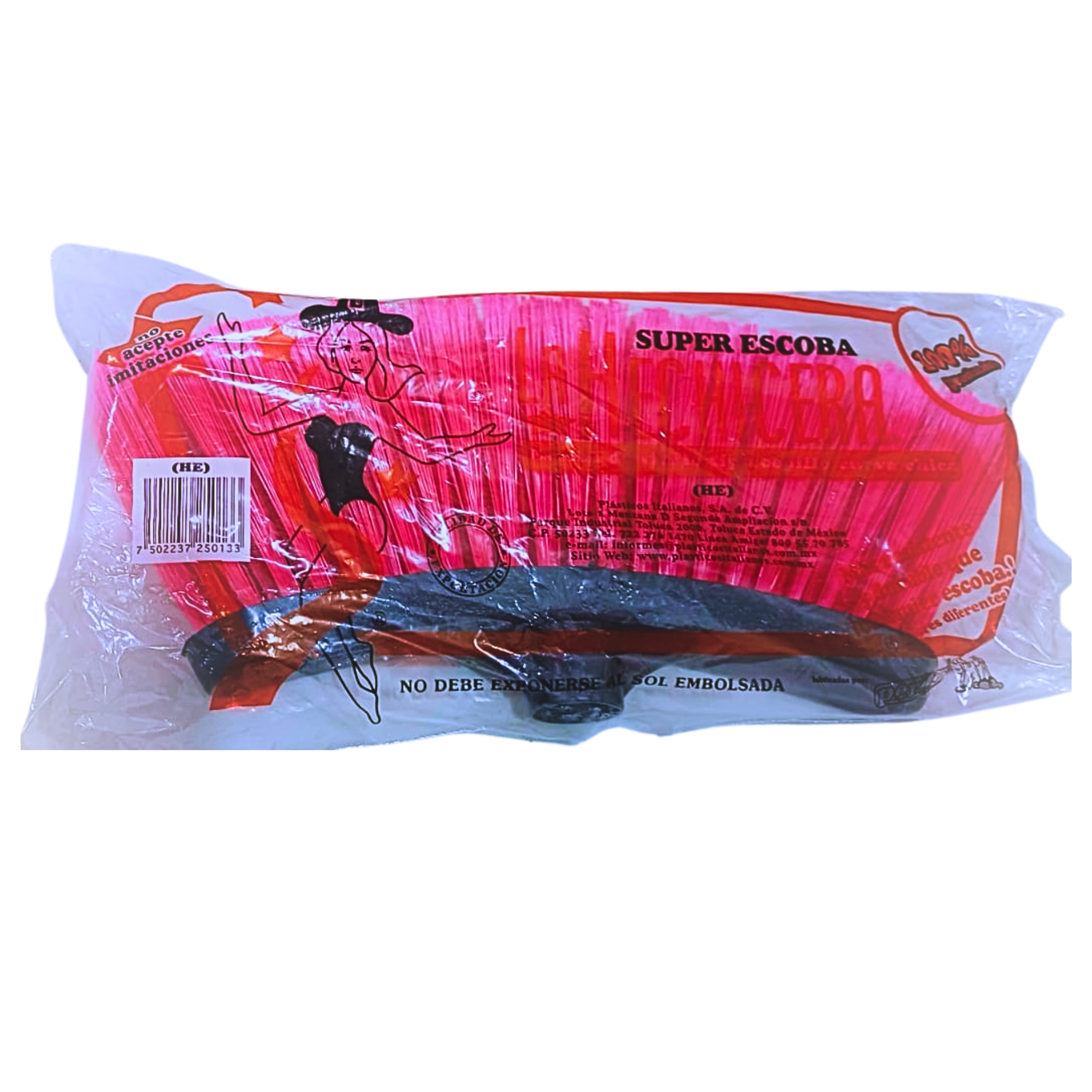 Escoba Vinilo Tipo Cepillo Curva Chica Hechicera HE