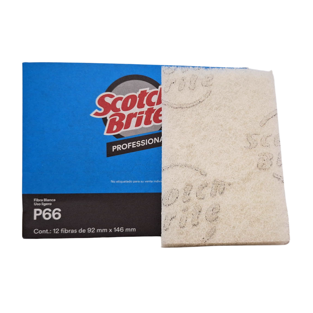 Fibra Blanca Scotch-Brite P66