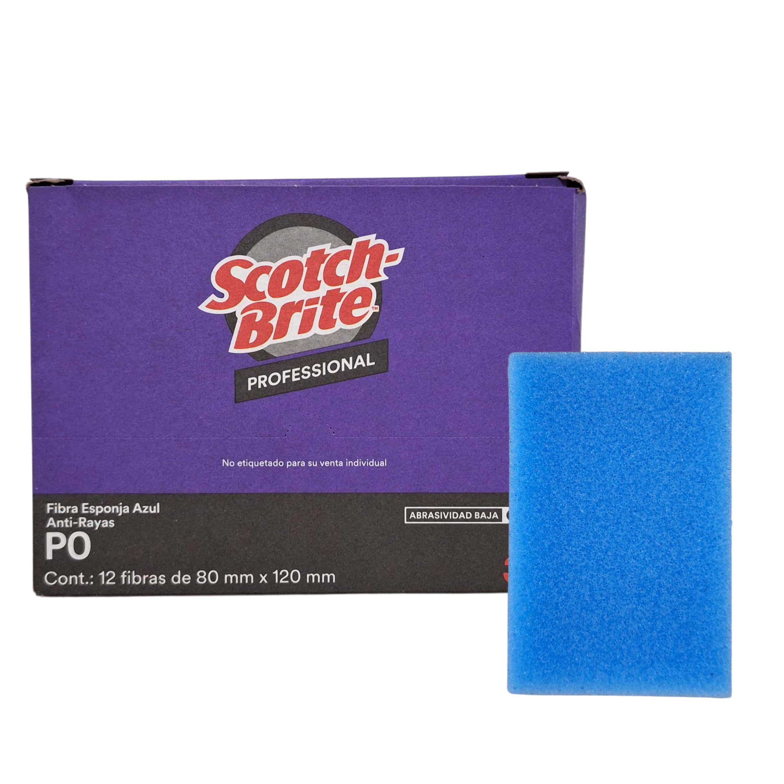 Fibra Esponja Anti-Rayas Scotch-Brite P0