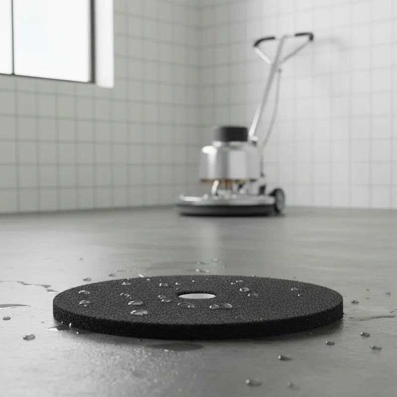 Disco Professional Negro 19" Scotch-Brite (Remoción total y limpieza profunda)