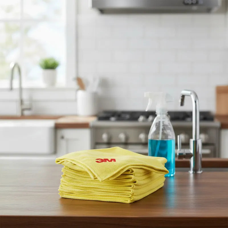 Paño Absorbente Amarillo 36 cm x 36 cm Scotch-Brite 3M